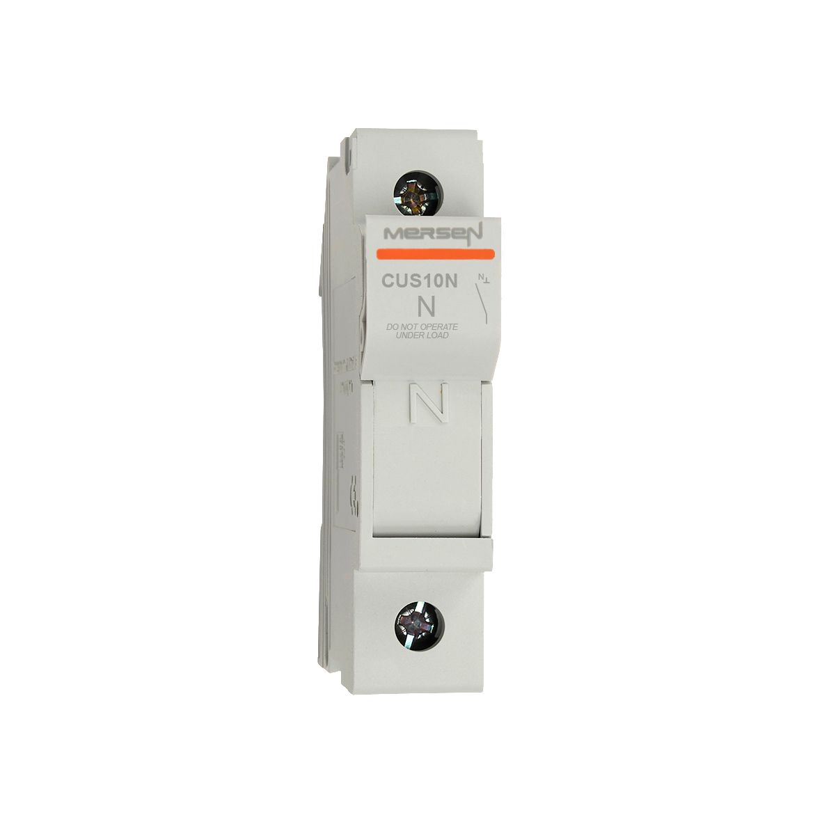 H1062722 - modular fuse holder, UL+IEC, N, 10x38 MIDGET, DIN rail mounting, IP20